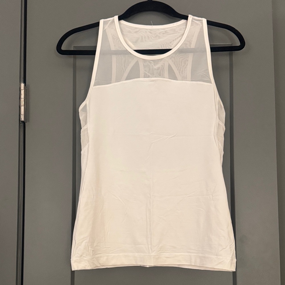Lululemon White Tank Top